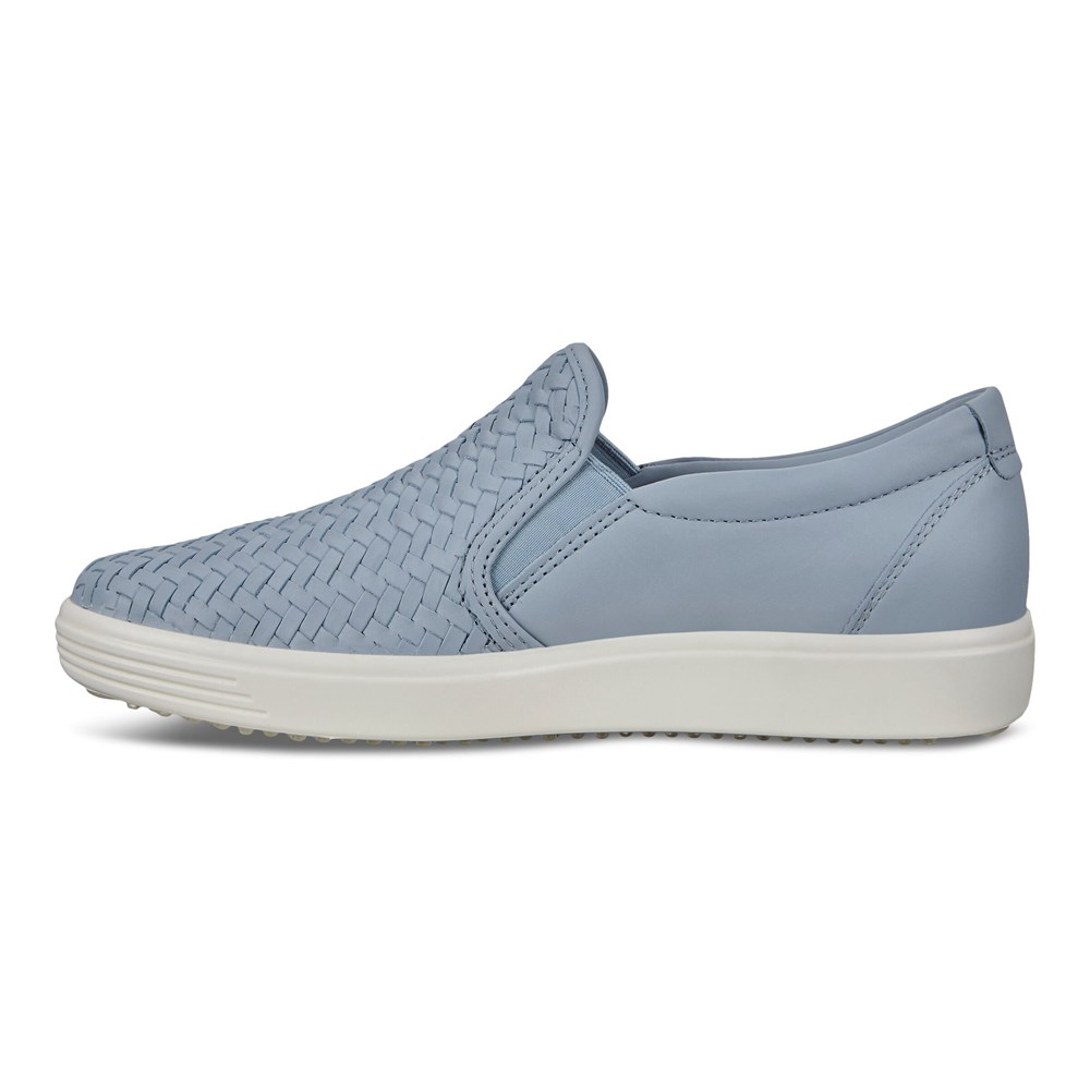 Slip On Mujer - ECCO Soft 7 - Azules - CGD564832